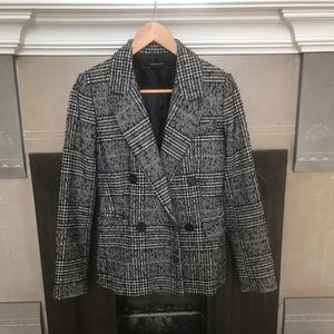 Zara plaid blazer